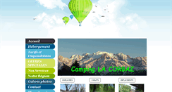 Desktop Screenshot of camping-lacorbaz.com